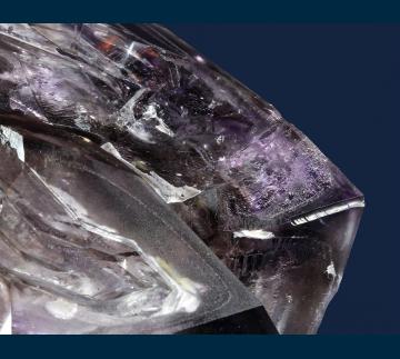 Q078 Quartz ( var. Amethyst & Smoky ) from Brandberg, Namibia