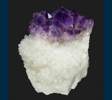 Q147 Quartz ( var. Amethyst ) from Saltman Prospect, Deer Hill Mine, Stow, Oxford County, Maine, USA