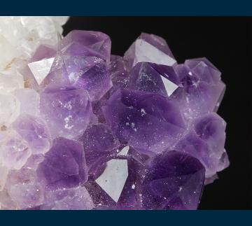 Q147 Quartz ( var. Amethyst ) from Saltman Prospect, Deer Hill Mine, Stow, Oxford County, Maine, USA