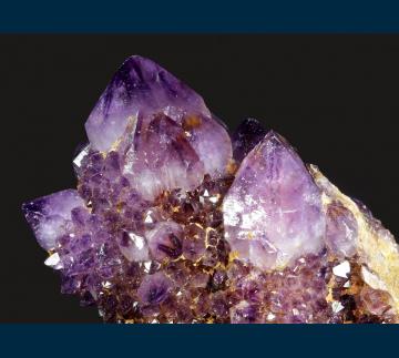 Q217 Quartz ( var. Amethystine ) from Boekenhoutshoek area, Mkobola district, Mpumalanga Province, South Africa