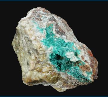 RG1358 Dioptase from Hummingbird deposit, near Blythe, Riverside Co., California, USA RG1358 Dioptase from Hummingbird deposit, near Blythe, Riverside Co., California, USA