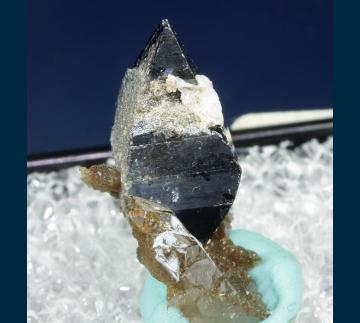 RG1362 Anatase on Quartz from Lavrinha, Minas Gerais, Brazil RG1362 Anatase on Quartz from Lavrinha, Minas Gerais, Brazil