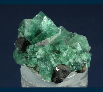 F097 Fluorite with Galena from Rogerley Mine, Frosterley, Weardale, County Durham, England