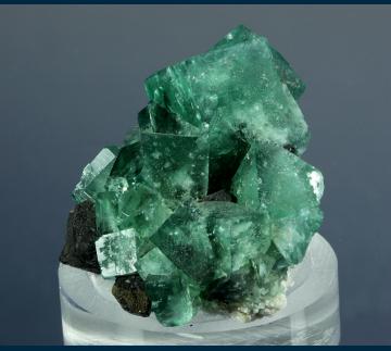 F097 Fluorite with Galena from Rogerley Mine, Frosterley, Weardale, County Durham, England