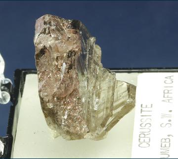ES-06 Cerussite (V-twin) from Tsumeb, Otjikoto Region (Oshikoto), Namibia ES-06 Cerussite (V-twin) from Tsumeb, Otjikoto Region (Oshikoto), Namibia