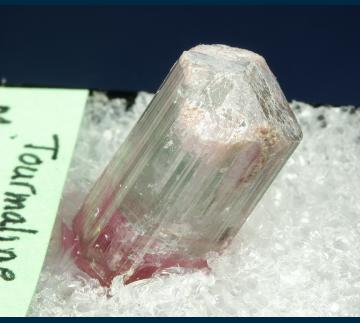 ES-12 Elbaite tourmaline from Minas Gerais, Brazil