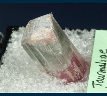 ES-12 Elbaite tourmaline from Minas Gerais, Brazil