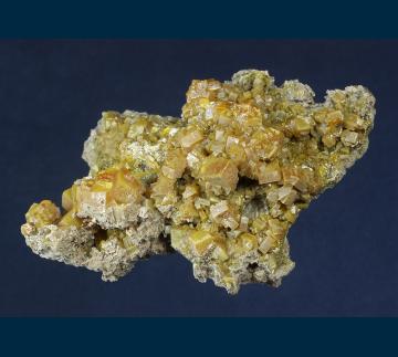 BG93-2 Wulfenite from Stevenson-Bennett Mine, Organ District, Organ Mts., Dona Ana County, New Mexico, USA