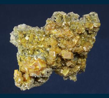 BG93-2 Wulfenite from Stevenson-Bennett Mine, Organ District, Organ Mts., Dona Ana County, New Mexico, USA