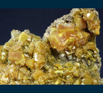 BG93-2 Wulfenite from Stevenson-Bennett Mine, Organ District, Organ Mts., Dona Ana County, New Mexico, USA