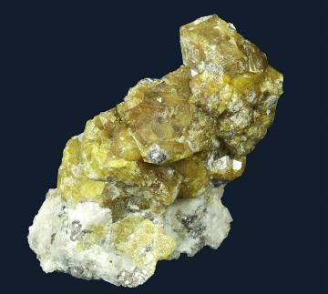 BG93-6 Vesuvianite from Sierra de Cruces, Mun. de Sierra Mojada, Coahuila, Mexico