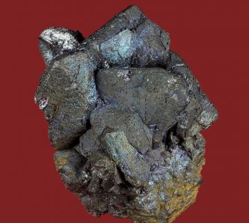 CCR573 Chalcocite from Flambeau Mine, Ladysmith, Rusk Co., Wisconsin, USA CCR573 Chalcocite from Flambeau Mine, Ladysmith, Rusk Co., Wisconsin, USA