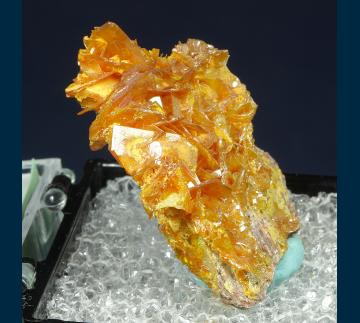 TN109 Wulfenite from Mammoth Mine, St. Anthony deposit, Tiger, Mammoth District, Pinal Co., Arizona, USA