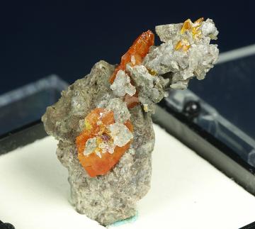 TN145 Wulfenite from Melissa Mine, Silver District, La Paz Co., Arizona, USA TN145 Wulfenite from Melissa Mine, Silver District, La Paz Co., Arizona, USA