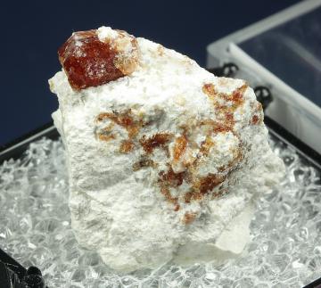 TN159 Grossular garnet from Cerro de Moka, Sierra de Cruces, Mun. de Sierra Mojada, Coahuila, Mexico TN159 Grossular garnet from Cerro de Moka, Sierra de Cruces, Mun. de Sierra Mojada, Coahuila, Mexico