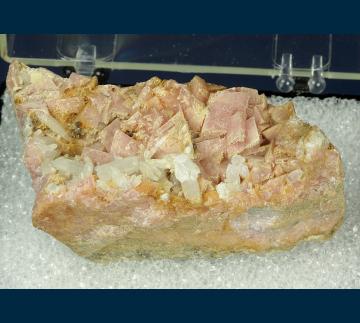 OR1 Rhodochrosite with Quartz from Butte, Montana OR1 Rhodochrosite with Quartz from Butte, Montana