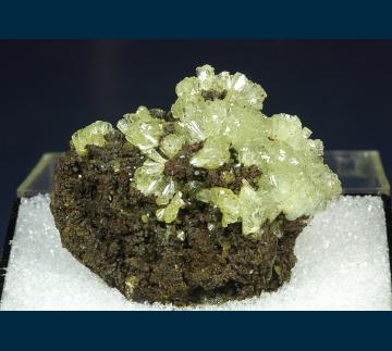 PE372 Adamite from Ojuela Mine, Mapimi District, Bufa de Mapimi, Mun. de Mapimi, Durango, Mexico