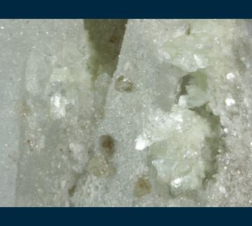 VGZ1 Zunyite on Quartz from Veta Grande claim, Middle Camp-Oro Fino District, Dome Rock Mts, La Paz Co., Arizona, USA VGZ1 Zunyite on Quartz from Veta Grande claim, Middle Camp-Oro Fino District, Dome Rock Mts, La Paz Co., Arizona, USA