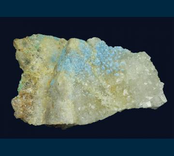 CMS202 Cyanotrichite from Sunshine #3 Tunnel, Blanchard Mine, Hansonburg District, Bingham, Socorro County, New Mexico, USA CMS202 Cyanotrichite from Sunshine #3 Tunnel, Blanchard Mine, Hansonburg District, Bingham, Socorro County, New Mexico, USA