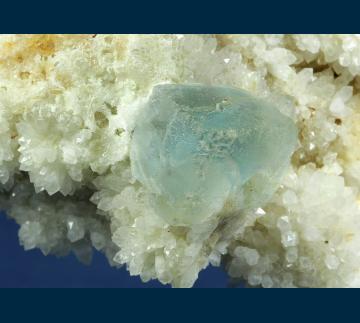 F314 Fluorite on Quartz from Hickey #1 Mine, Hansonburg Mining District, Bingham, Socorro Co., New Mexico, USA F314 Fluorite on Quartz from Hickey #1 Mine, Hansonburg Mining District, Bingham, Socorro Co., New Mexico, USA