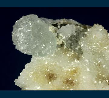 Q338 Fluorite on Quartz from Mex-Tex Mine, Hansonburg District, Bingham, Socorro County, New Mexico, USA