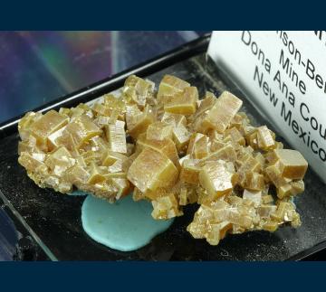 TN226 Wulfenite from Stevenson-Bennett Mine, Organ District, Organ Mts., Dona Ana Co., New Mexico, USA TN226 Wulfenite from Stevenson-Bennett Mine, Organ District, Organ Mts., Dona Ana Co., New Mexico, USA