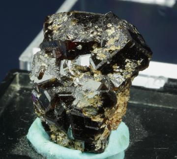 TN232 Grossular garnet from Drain Pipe prospect, Esmeralda Co., Nevada, USA TN232 Grossular garnet from Drain Pipe prospect, Esmeralda Co., Nevada, USA