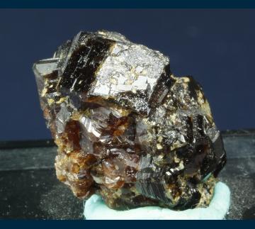 TN232 Grossular garnet from Drain Pipe prospect, Esmeralda Co., Nevada, USA TN232 Grossular garnet from Drain Pipe prospect, Esmeralda Co., Nevada, USA