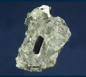 CMS143 Schorl in Muscovite with Clevelandite from Keene Mica Products Mine, Gilsum, Cheshire County, New Hampshire, USA CMS143 Schorl in Muscovite with Clevelandite from Keene Mica Products Mine, Gilsum, Cheshire County, New Hampshire, USA