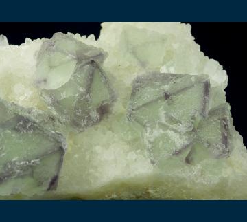 F115 Fluorite on Quartz from Homestake-Jack Pot Mine, Oatman District, Mohave County, Arizona, USA