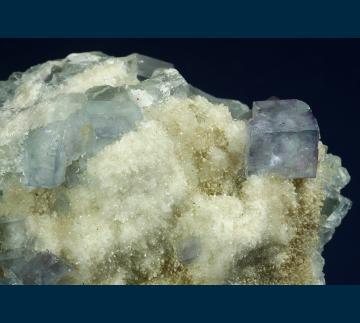 F389A Fluorite on Quartz from Blanchard Mine, Hansonburg District, Bingham, Socorro County, New Mexico, USA F389A Fluorite on Quartz from Blanchard Mine, Hansonburg District, Bingham, Socorro County, New Mexico, USA