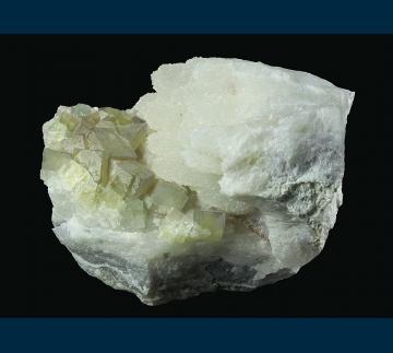 F404 Fluorite on Quartz with Chalcedony from El Portezuelo, Sierra de Ascasti, Catamarca Province, Argentina F404 Fluorite on Quartz with Chalcedony from El Portezuelo, Sierra de Ascasti, Catamarca Province, Argentina