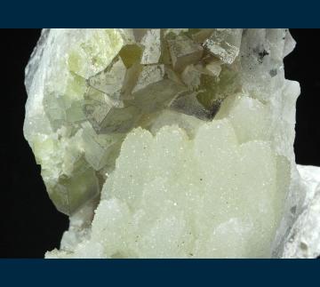 F404 Fluorite on Quartz with Chalcedony from El Portezuelo, Sierra de Ascasti, Catamarca Province, Argentina F404 Fluorite on Quartz with Chalcedony from El Portezuelo, Sierra de Ascasti, Catamarca Province, Argentina