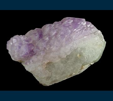 RG1397 Quartz (var. Amethyst) on smoky Quartz from Washington Camp-Duquesne, Santa Cruz Co., Arizona, USA RG1397 Quartz (var. Amethyst) on smoky Quartz from Washington Camp-Duquesne, Santa Cruz Co., Arizona, USA