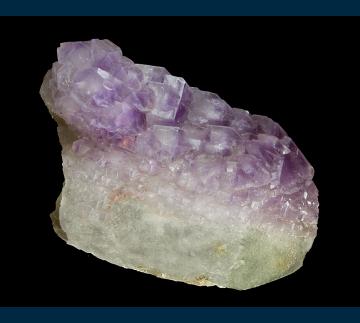 RG1397 Quartz (var. Amethyst) on smoky Quartz from Washington Camp-Duquesne, Santa Cruz Co., Arizona, USA RG1397 Quartz (var. Amethyst) on smoky Quartz from Washington Camp-Duquesne, Santa Cruz Co., Arizona, USA
