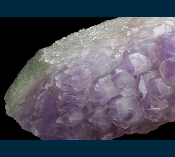 RG1397 Quartz (var. Amethyst) on smoky Quartz from Washington Camp-Duquesne, Santa Cruz Co., Arizona, USA RG1397 Quartz (var. Amethyst) on smoky Quartz from Washington Camp-Duquesne, Santa Cruz Co., Arizona, USA