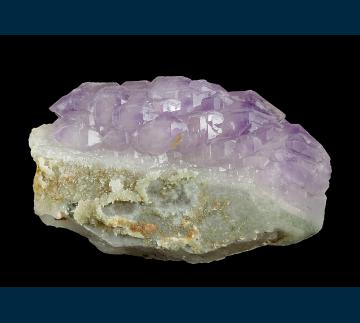 RG1398 Quartz (var. Amethyst) on smoky Quartz from Washington Camp-Duquesne, Santa Cruz Co., Arizona, USA RG1398 Quartz (var. Amethyst) on smoky Quartz from Washington Camp-Duquesne, Santa Cruz Co., Arizona, USA