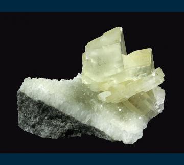 CB4 Barite on Quartz from Xikuangshan Sb deposit, Lengshuijiang, Loudi Prefecture, Hunan Province, China CB4 Barite on Quartz from Xikuangshan Sb deposit, Lengshuijiang, Loudi Prefecture, Hunan Province, China