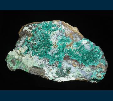RAY-03 Dioptase from Ray Mine, Ray District, near Kearney, Dripping Springs Mts., Pinal County, Arizona, USA RAY-03 Dioptase from Ray Mine, Ray District, near Kearney, Dripping Springs Mts., Pinal County, Arizona, USA
