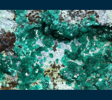 RAY-03 Dioptase from Ray Mine, Ray District, near Kearney, Dripping Springs Mts., Pinal County, Arizona, USA RAY-03 Dioptase from Ray Mine, Ray District, near Kearney, Dripping Springs Mts., Pinal County, Arizona, USA