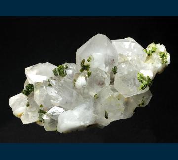 QAP01 Quartz with Epidote from Hongquizhen Quarry, Meigu Co., Liangshan Autonomous Prefecture, Sichuan Province, China QAP01 Quartz with Epidote from Hongquizhen Quarry, Meigu Co., Liangshan Autonomous Prefecture, Sichuan Province, China
