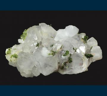 QAP01 Quartz with Epidote from Hongquizhen Quarry, Meigu Co., Liangshan Autonomous Prefecture, Sichuan Province, China QAP01 Quartz with Epidote from Hongquizhen Quarry, Meigu Co., Liangshan Autonomous Prefecture, Sichuan Province, China