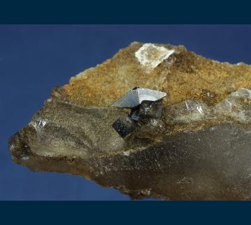 ES15-01 Anatase on Quartz from Lavrinha, Minas Gerais, Brazil ES15-01 Anatase on Quartz from Lavrinha, Minas Gerais, Brazil