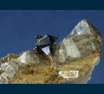 ES15-01 Anatase on Quartz from Lavrinha, Minas Gerais, Brazil ES15-01 Anatase on Quartz from Lavrinha, Minas Gerais, Brazil
