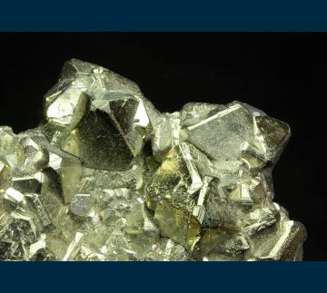 BG1509 Pyrite from Huanzala Mine, Huallanca District, Dos de Mayo Province, Departmente de Huanuco, Peru