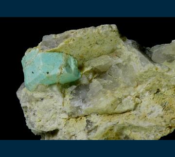 ACM437 Turquoise (pseudo Beryl) from Apache Canyon Mines, Halloran Springs District, Turquoise Mts, San Bernardino Co., California, USA ACM437 Turquoise (pseudo Beryl) from Apache Canyon Mines, Halloran Springs District, Turquoise Mts, San Bernardino Co., California, USA
