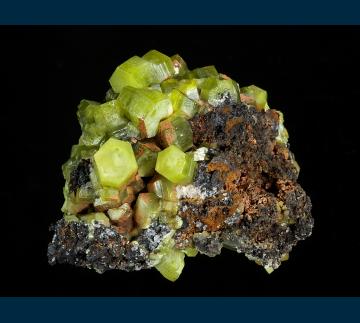 RG0376 Pyromorphite from Brown's prospect, Rum Jungle, Northern Territory, Australia RG0376 Pyromorphite from Brown's prospect, Rum Jungle, Northern Territory, Australia