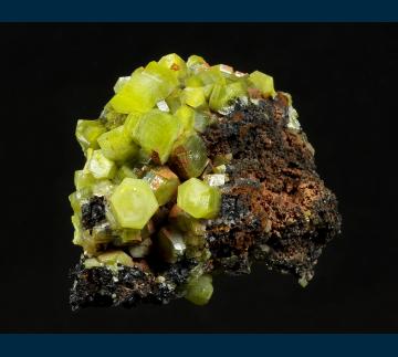 RG0376 Pyromorphite from Brown's prospect, Rum Jungle, Northern Territory, Australia RG0376 Pyromorphite from Brown's prospect, Rum Jungle, Northern Territory, Australia