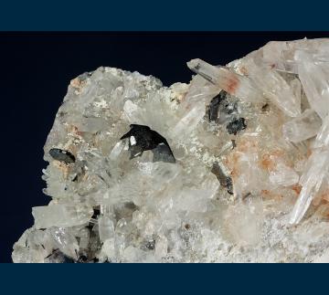 BG1516 Hematite on Quartz from Veta Grande claim, Middle Camp-Oro Fino District, Dome Rock Mts, La Paz Co., Arizona, USA