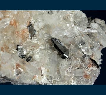 BG1516 Hematite on Quartz from Veta Grande claim, Middle Camp-Oro Fino District, Dome Rock Mts, La Paz Co., Arizona, USA